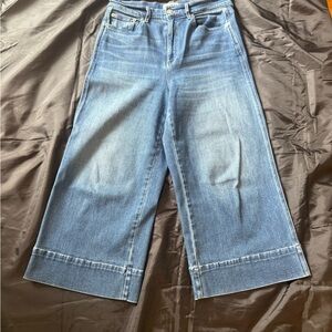 LeJean Denim Wide-Leg / Flare Jeans